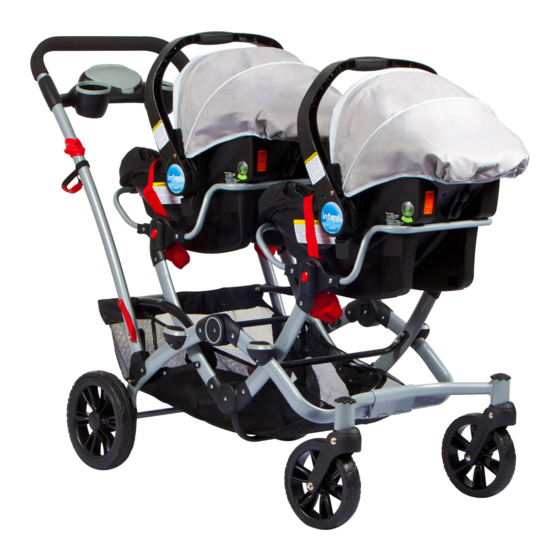 Infanti DUO RIDE S813 Twin Stroller Manuals