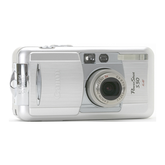 Canon PowerShot S50 User Manual