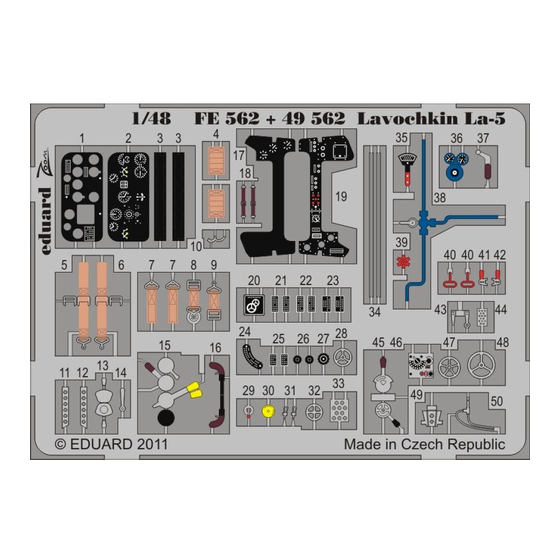 Eduard Zoom Lavochkin La-5 S.A. Quick Start Manual