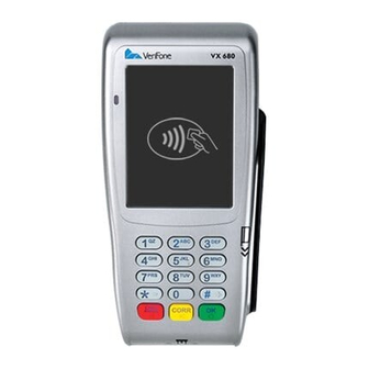 VeriFone VX 680 User Manual