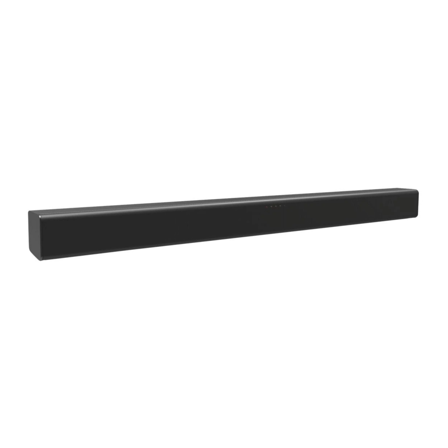 Magnavox MSB2600 - 2.0 Soundbar With Bluetooth Technology Manual