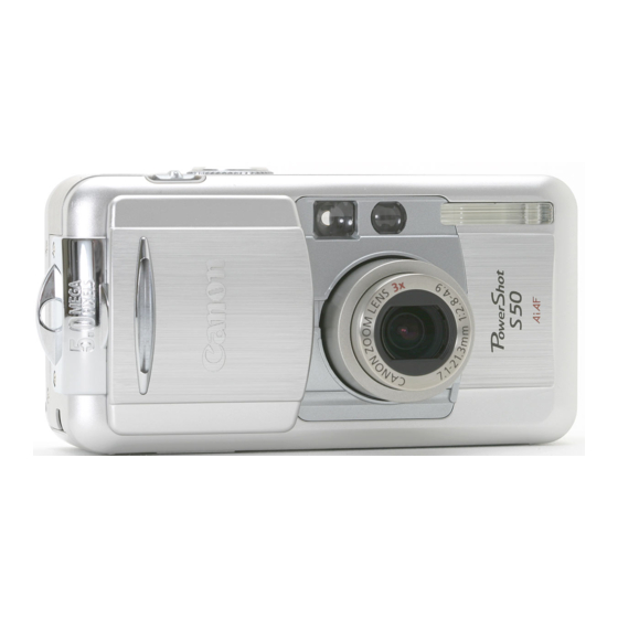 Canon PowerShot S50 Parts Catalog