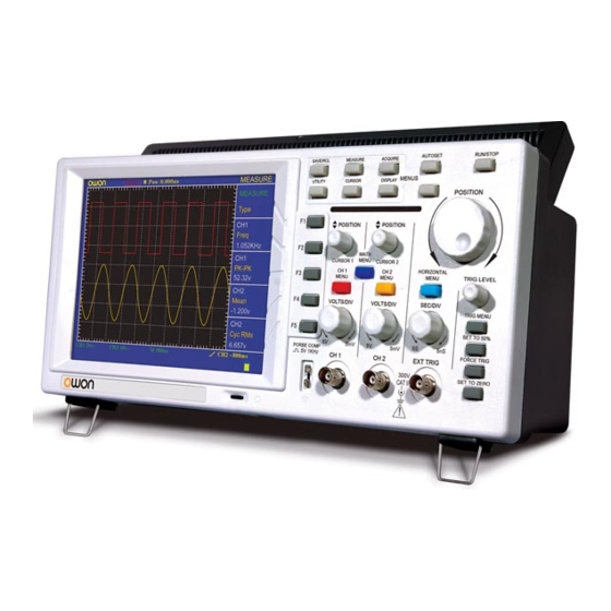 Owon PDS6062S User Manual