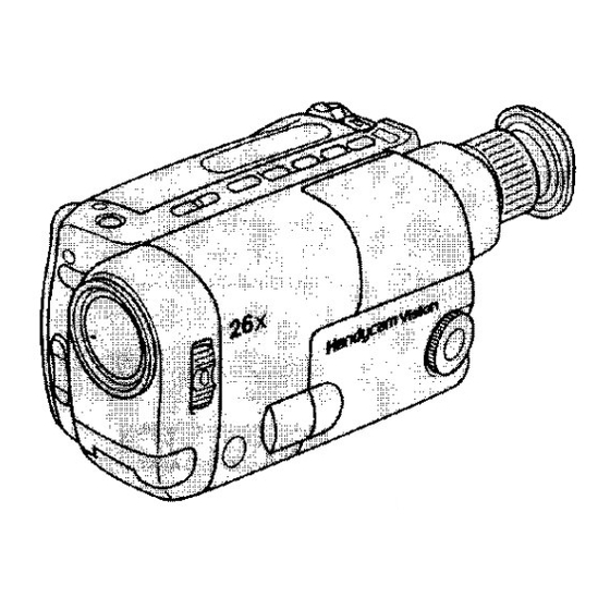 Sony Handycam CCD-TRV212 Operating Instructions Manual