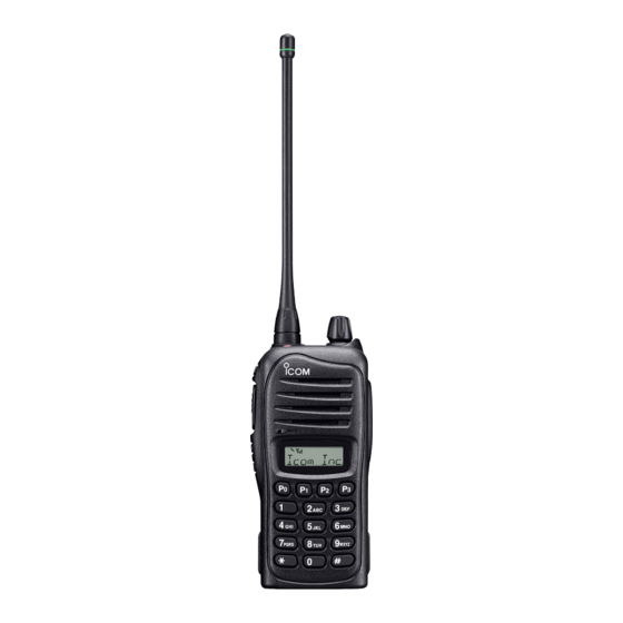 ICOM IC-F4021T Manuals