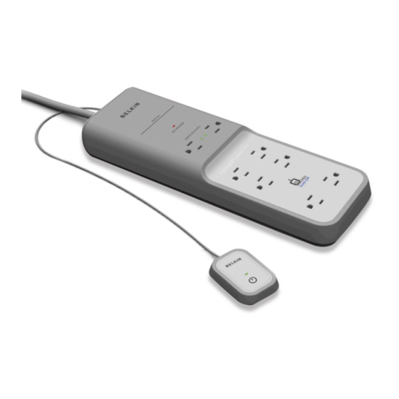 Belkin Conserve Surge Quick Start Manual