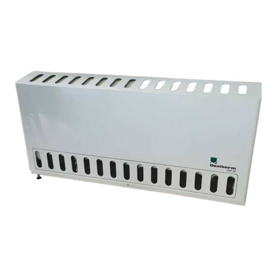 Dantherm CDP20 Instruction Manual