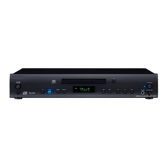 ONKYO C-S5VL INSTRUCTION MANUAL Pdf Download | ManualsLib