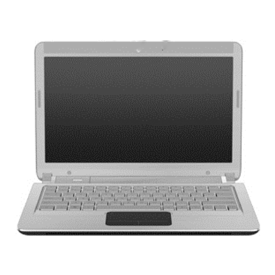 HP Pavilion dm3 User Manual