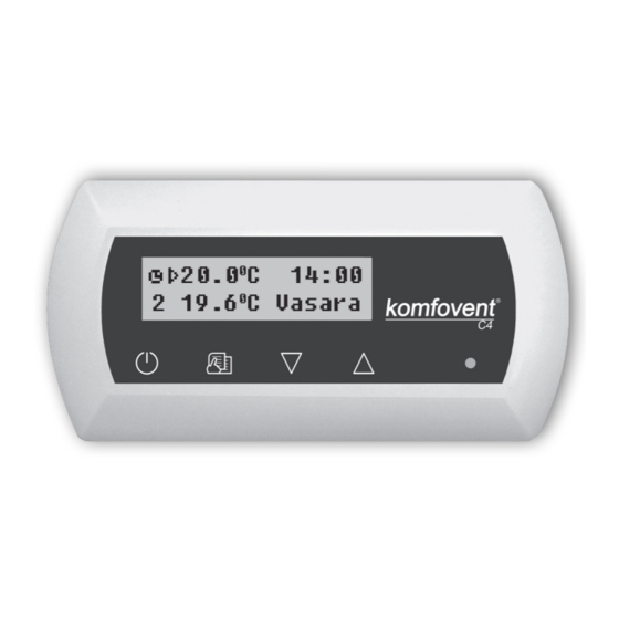 Komfovent C4 User Manual