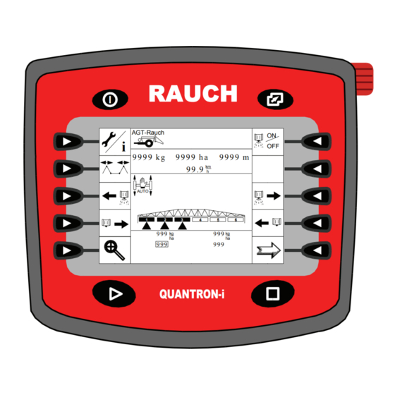 Rauch QUANTRON-I Quick Reference Manual