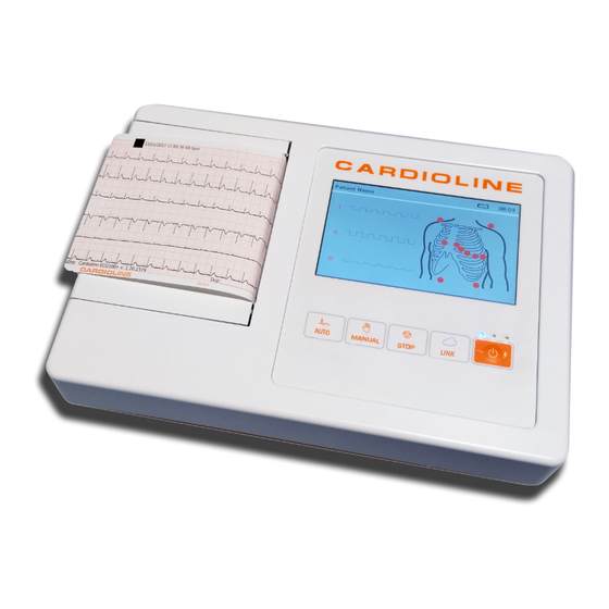 Cardioline ECG100L Manuals