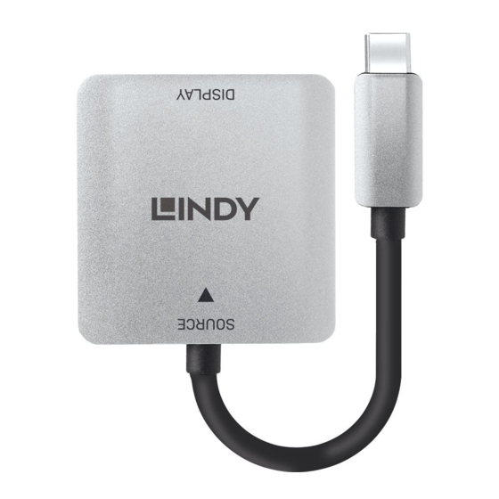 Lindy 43296 User Manual