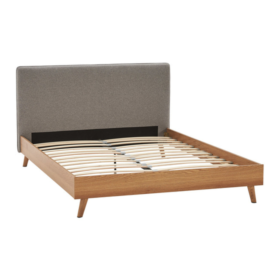 fantastic furniture MELODY QUEEN BED Manual