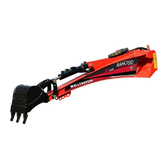 Wallenstein QC605 Operator's Manual