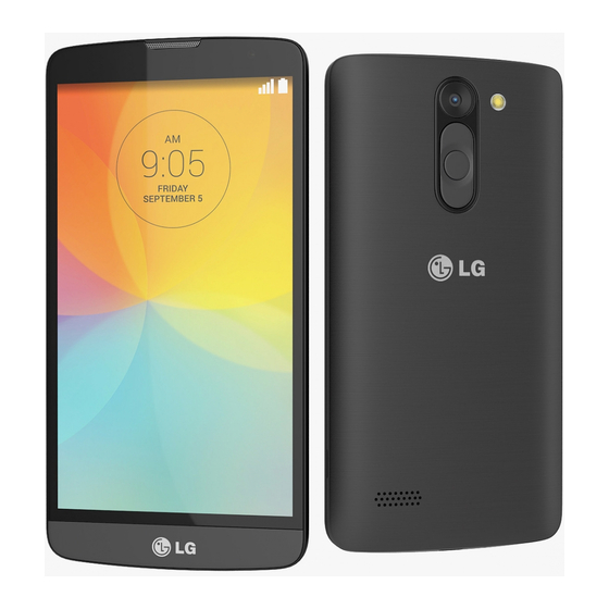 LG L Bello Dual Quick Start Manual