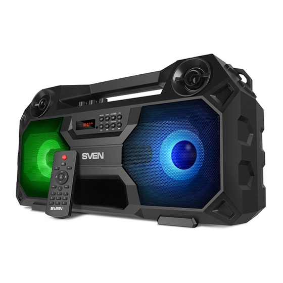 Sven PS-520 User Manual