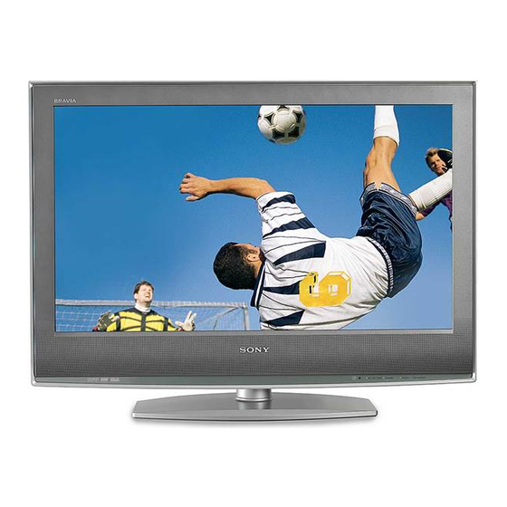 Sony BRAVIA KDL-22EX300 Operating Instructions Manual