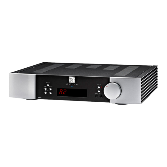 Simaudio Moon 340i Neo Series Owner's Manual
