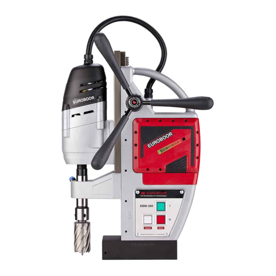 Euroboor EBM.360 Operator's Manual
