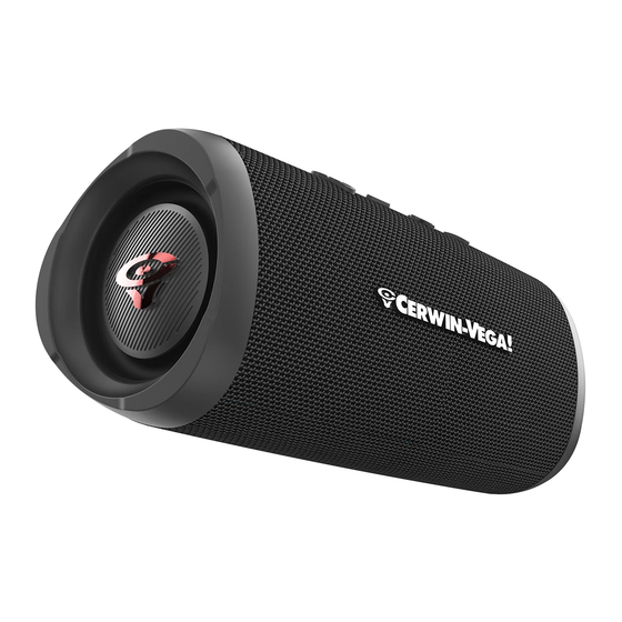 Cerwin-Vega VEGAmini Product Manual