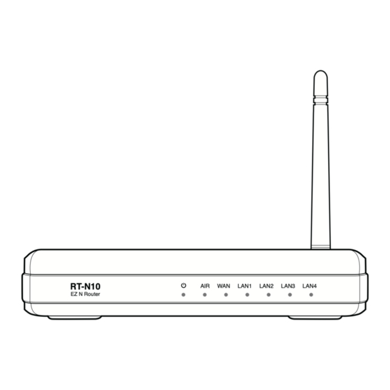 Asus RT-N10 Quick Start Manual