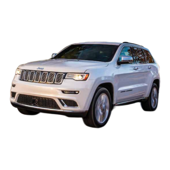Jeep 2018 GRAND CHEROKEE User Manual