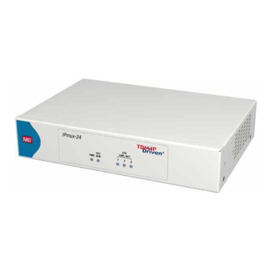 TDM IPmux-24 Datasheet