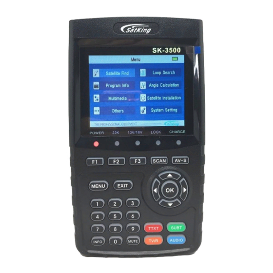 SatKing SK-3500 User Manual