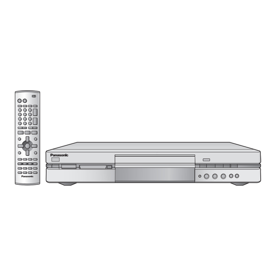 Panasonic DMR-E60S Operating Instructions Manual