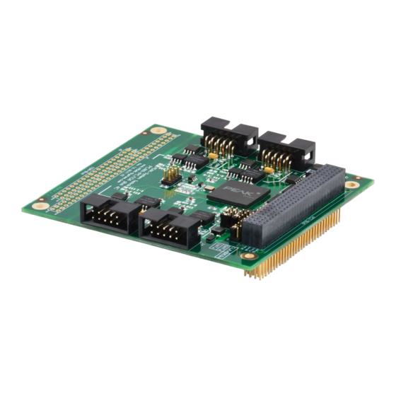Peak PCAN-PC/104-Plus Quad User Manual