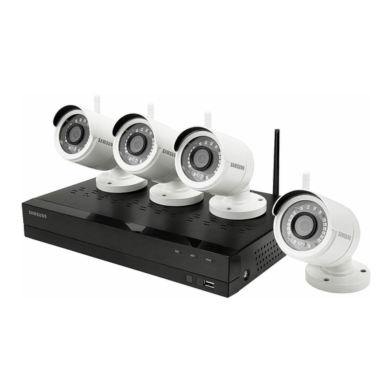Samsung Wisenet SNR-73200W Quick Start Manual