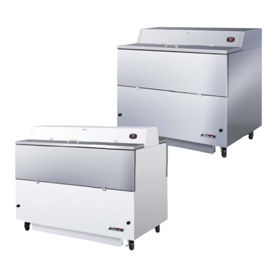User Manuals: Turbo Air TMKC-34S Steel Milk Cooler