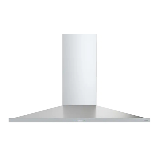 Zephyr Anzio Island Range Hood Manuals