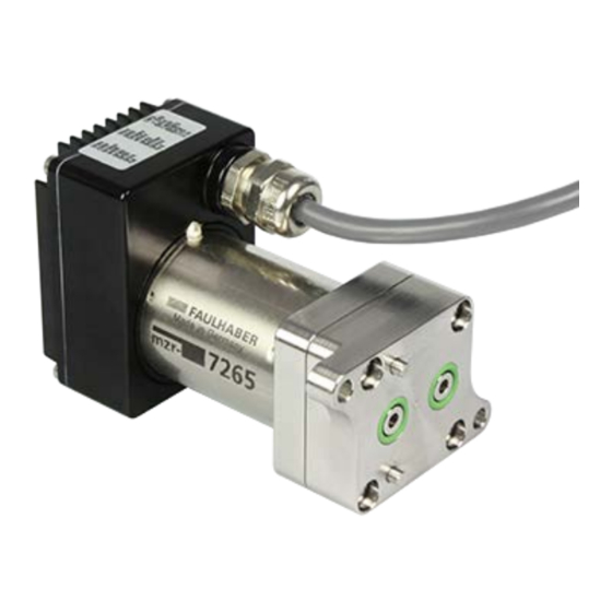 HNP Mikrosysteme mzr-7265 Manuals