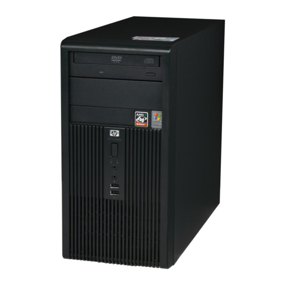 HP Compaq dx2250 Service & Reference Manual