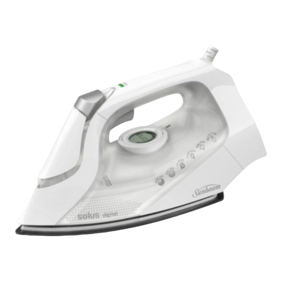 Sunbeam Solus Digital Resilium SR7000 Instruction Booklet