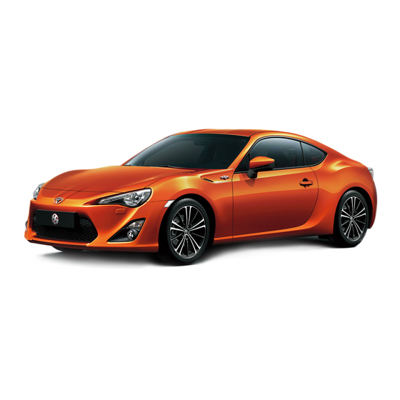 Toyota GT86 Owner's Manual