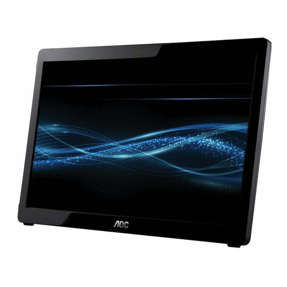 AOC e1649fwu Service Manual