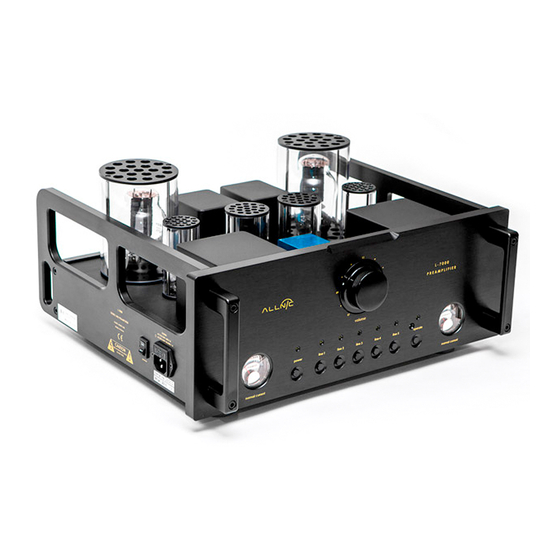 ALLNIC AUDIO L-7000 Owner's Manual
