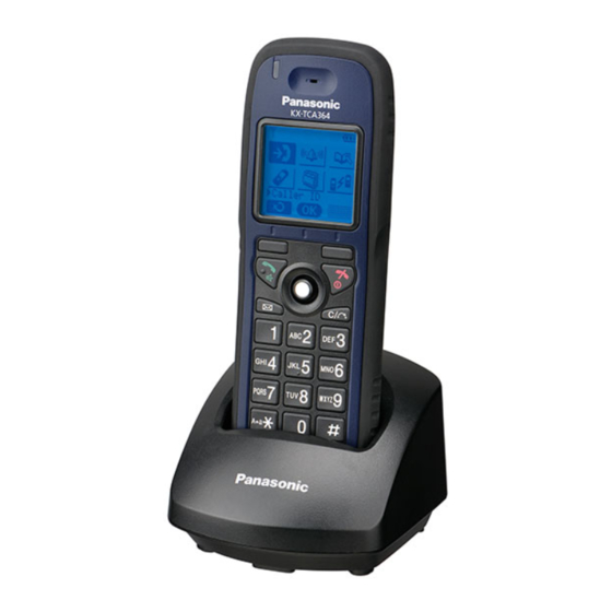 Panasonic KX-TCA364 Phone Battery Manuals