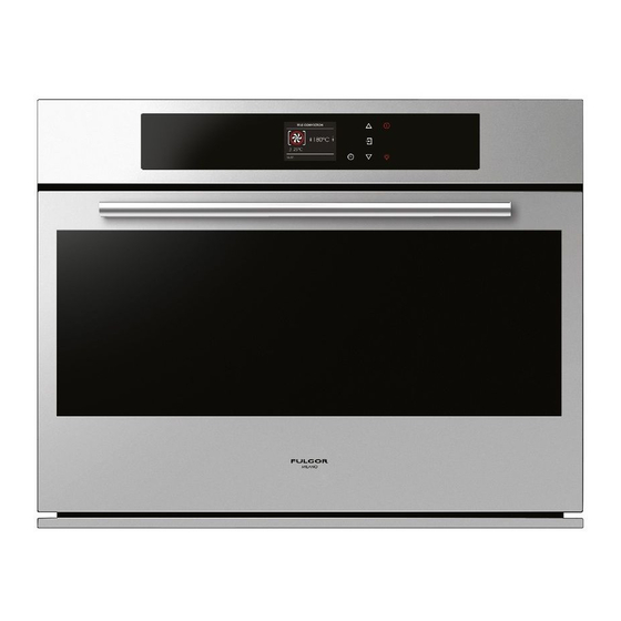 Fulgor Milano FCO 4512 TM Instructions For Installation And Use Manual