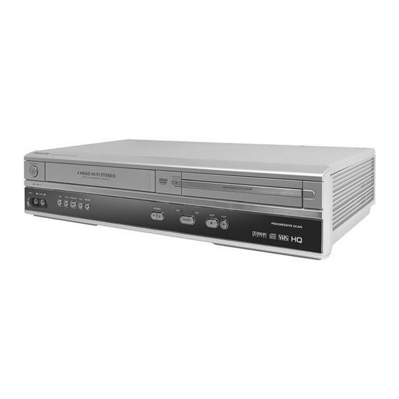 User Manuals: Philips DVP3050V/37B DVD/VCR Combo