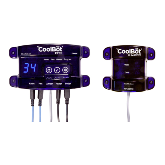Store It Cold CoolBot pro Quick Start Manual