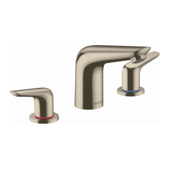 Hans Grohe Focus N 71140 1 Series Installation/User Instructions/Warranty