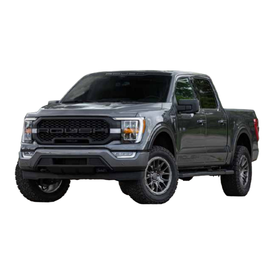 ROUSH F-150 2021 Supplemental Service Manual