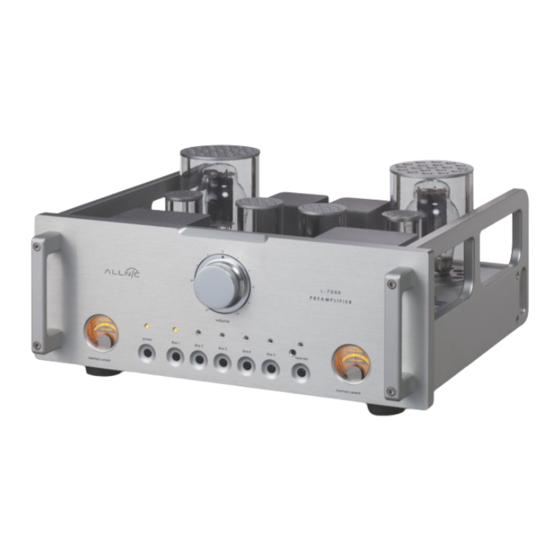 ALLNIC AUDIO L-7000 Owner's Manual