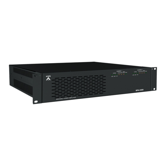 Ateis BPA-1000 User Manual