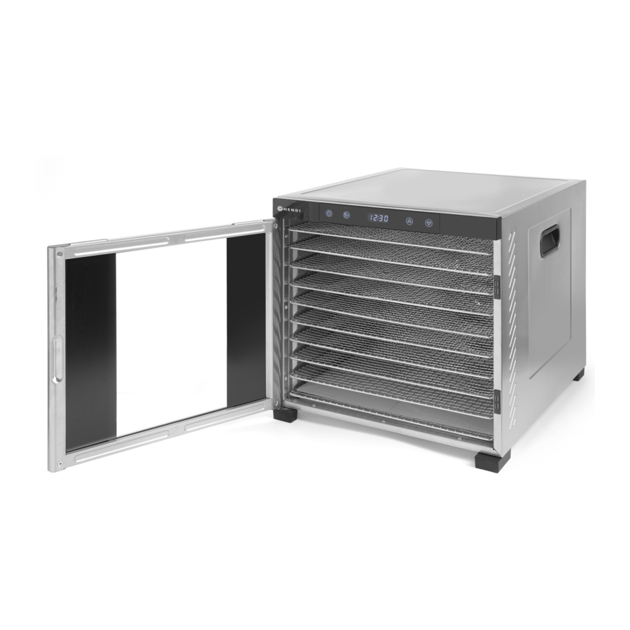 HENDI Profi Line, 229026, 229033 - FOOD DEHYDRATOR Manual