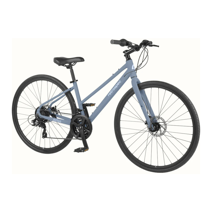 Retrospec Atlas - Fitness Bike Manual